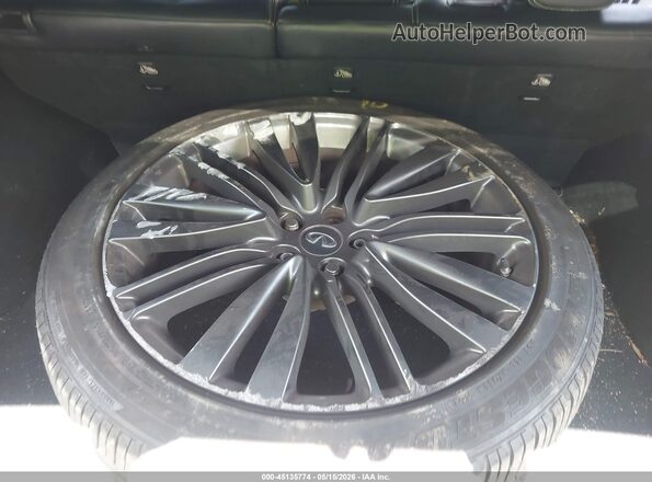 JN8CS1MU8HM143152 2017 INFINITI QX70 Синий Вид щитка приборов