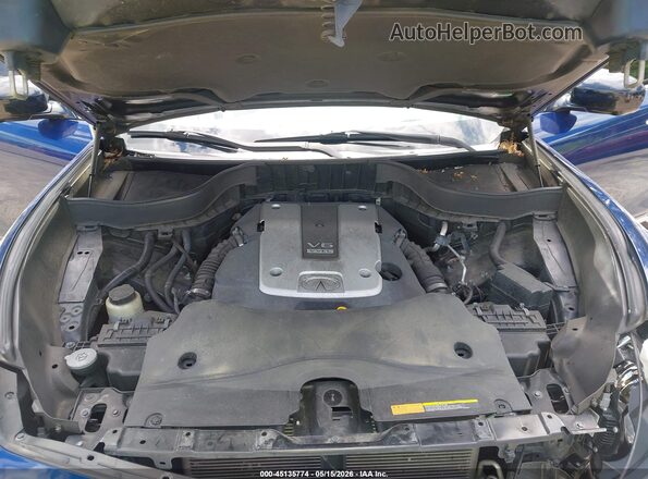 JN8CS1MU8HM143152 2017 INFINITI QX70 Синий Вид сзади