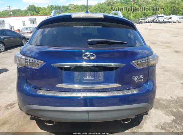 JN8CS1MU8HM143152 2017 INFINITI QX70 Синий 