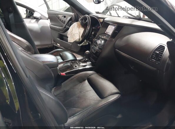 JN8CS1MW2HM412862 2017 INFINITI QX70 Black Սալոնի դիմացի տեսք