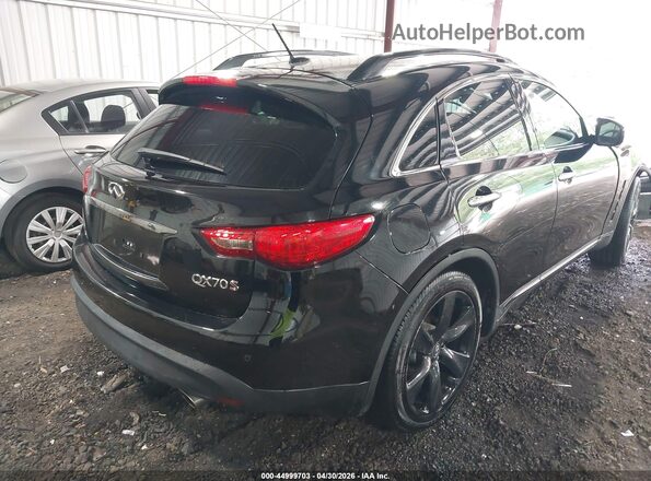 JN8CS1MW2HM412862 2017 INFINITI QX70 Black Հետևի աջ
