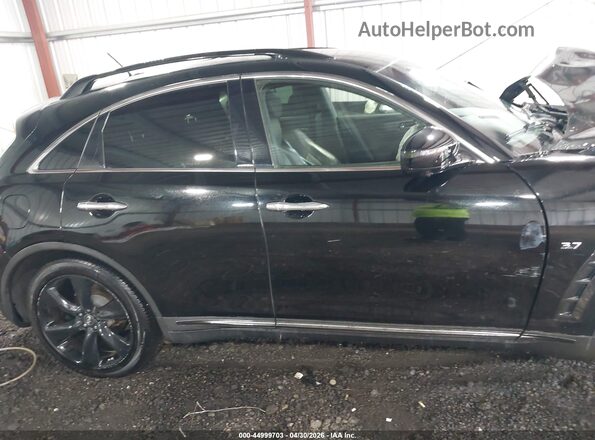 JN8CS1MW2HM412862 2017 INFINITI QX70 Black Սալոնի 360 աստիճան տեսք
