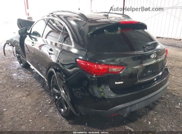 JN8CS1MW2HM412862 2017 INFINITI QX70 Black Հետևի ձախ