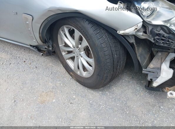 JN8CS1MW2HM413459 2017 INFINITI QX70 Silver Widok zestawu wskaźników