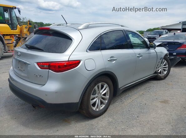 JN8CS1MW2HM413459 2017 INFINITI QX70 Silver Tył prawy