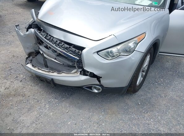 JN8CS1MW2HM413459 2017 INFINITI QX70 Silver 