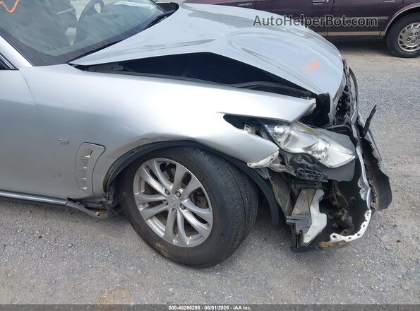 JN8CS1MW2HM413459 2017 INFINITI QX70 Silver 
