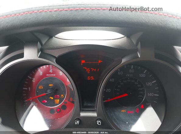 JN8DF5MV7GT350161 2016 NISSAN JUKE White Հետևի նստատեղերի տեսք