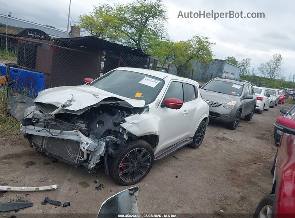 JN8DF5MV7GT350161 2016 NISSAN JUKE White Առջևի ձախ երեք քառորդ տեսարան