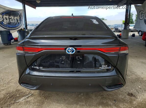 JTDAAAAA7MA000382 2021 TOYOTA MIRAI Black Հետևի տեսք
