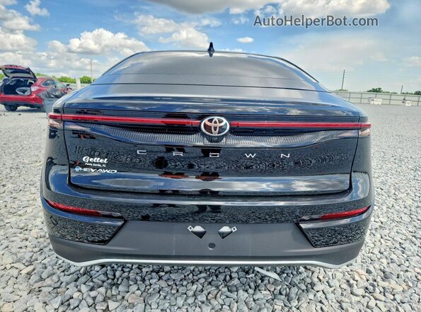 JTDAAAAF1T3042934 2026 TOYOTA CROWN Black Вид ззаду