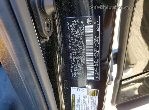 JTDAAAAF8P3016773 2023 TOYOTA CROWN Black Вид підкапотного простору