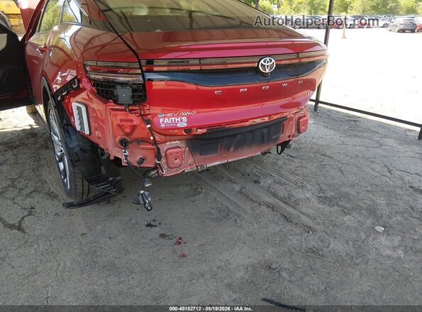 JTDAAAAF9T3048657 2026 TOYOTA CROWN Красный Вид спереди