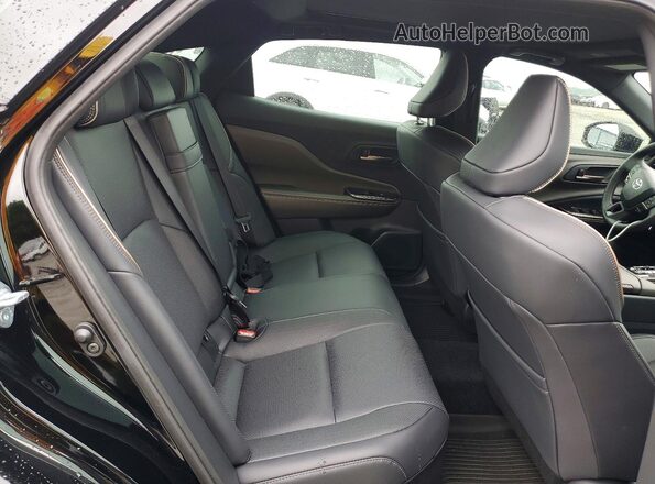 JTDAAAAFXT3041460 2026 TOYOTA CROWN Black Widok tylnych siedzeń