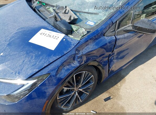 JTDACAAU4S3063221 2025 TOYOTA PRIUS Blue Widok z przodu