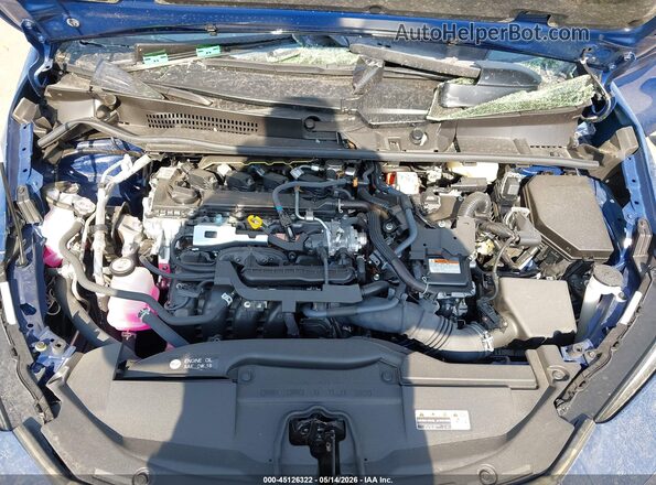 JTDACAAU4S3063221 2025 TOYOTA PRIUS Blue Widok z tyłu
