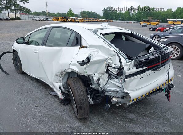 JTDACAAU6R3039092 2024 TOYOTA PRIUS White Rear left