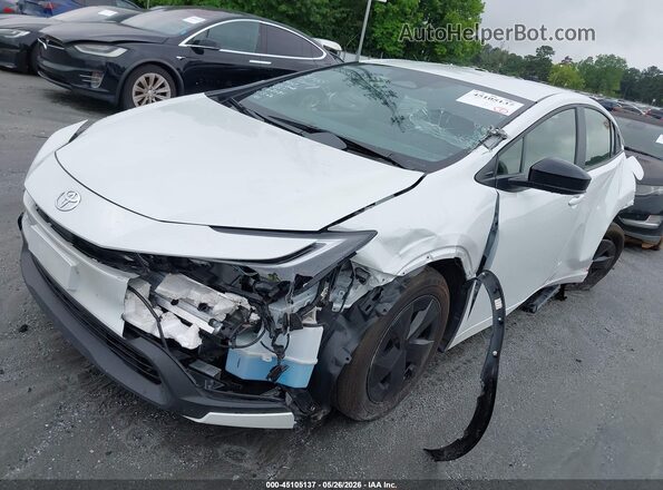 JTDACAAU6R3039092 2024 TOYOTA PRIUS White Front left
