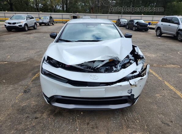 JTDACAAU6S3060773 2025 TOYOTA PRIUS Белый Вид спереди