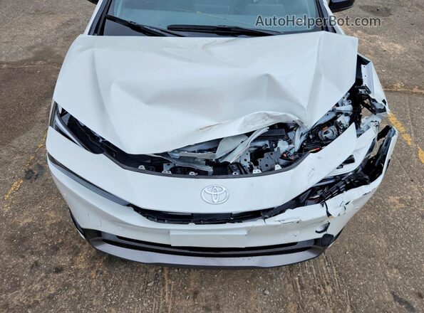 JTDACAAU6S3060773 2025 TOYOTA PRIUS Белый Вид задней части салона