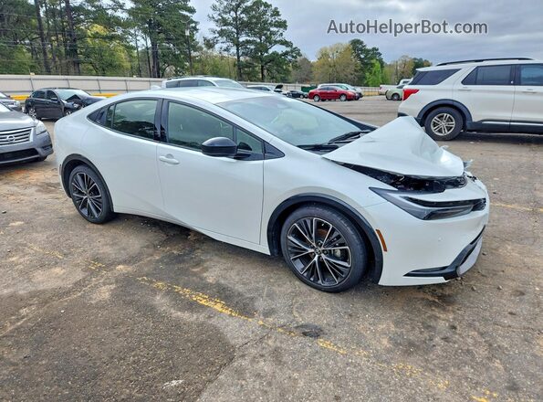 JTDACAAU6S3060773 2025 TOYOTA PRIUS Белый Передняя правая четверть