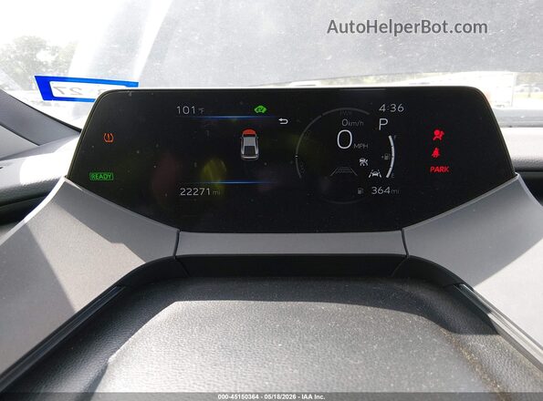 JTDACAAU6T3065716 2026 TOYOTA PRIUS Black Widok tylnych siedzeń
