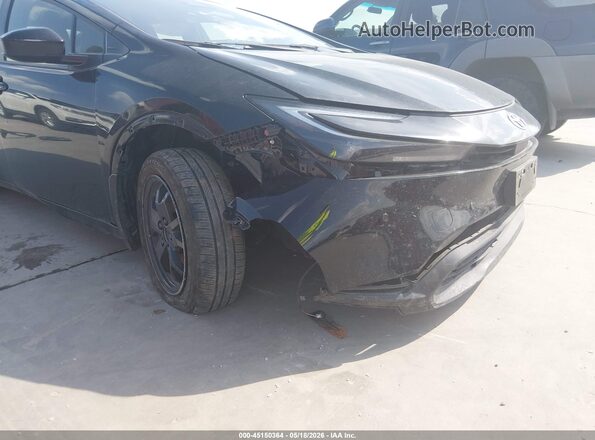 JTDACAAU6T3065716 2026 TOYOTA PRIUS Black Widok z przodu