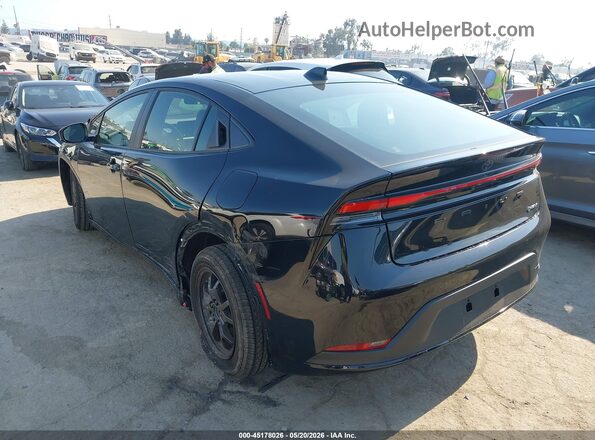 JTDACAAU6T3072455 2026 TOYOTA PRIUS Black უკანა მარცხენა