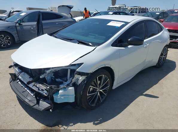 JTDACAAUXS3063367 2025 TOYOTA PRIUS White 