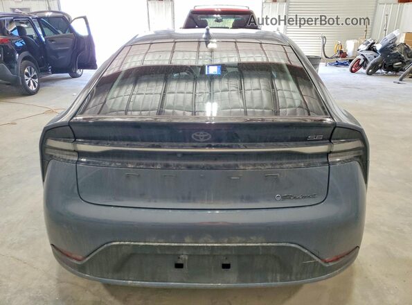 JTDACACU0P3002615 2023 TOYOTA PRIUS Silver უკანა ხედი