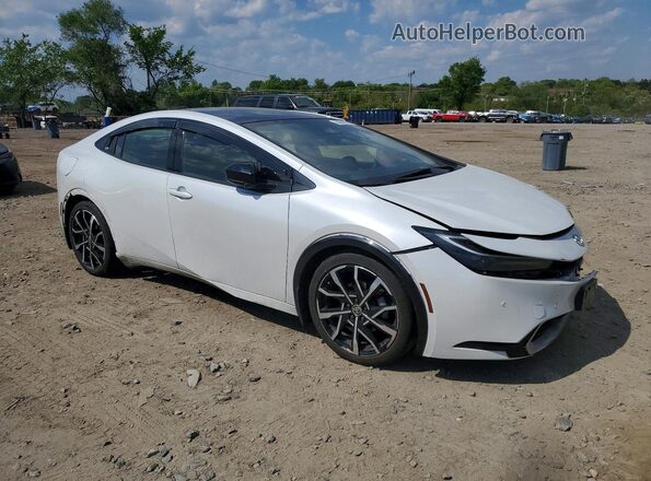 JTDACACU3P3005086 2023 TOYOTA PRIUS White 