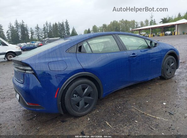 JTDACACU3T3074936 2026 TOYOTA PRIUS Blue უკანა მარჯვენა