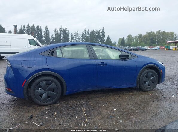 JTDACACU3T3074936 2026 TOYOTA PRIUS Blue ხელსაწყოთა პანელის ხედი