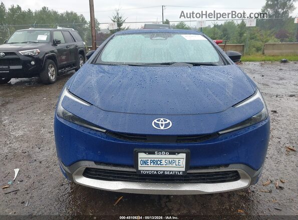 JTDACACU3T3074936 2026 TOYOTA PRIUS Blue წინა პანელის ხედი