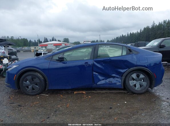 JTDACACU3T3074936 2026 TOYOTA PRIUS Blue უკანა სალონის ხედი