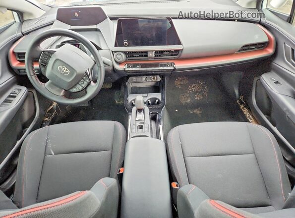 JTDACACU4S3049249 2025 TOYOTA PRIUS White 