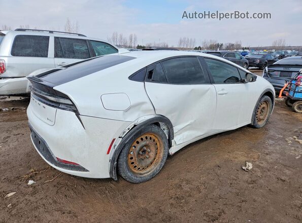 JTDACACU4S3049249 2025 TOYOTA PRIUS White 