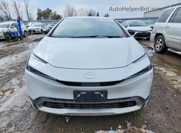 JTDACACU4S3049249 2025 TOYOTA PRIUS White 