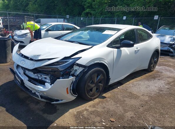 JTDACACU4T3073567 2026 TOYOTA PRIUS PLUG-IN HYBRID White Przód lewy
