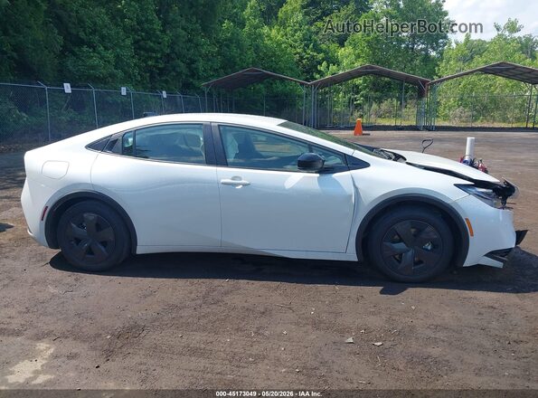 JTDACACU4T3073567 2026 TOYOTA PRIUS PLUG-IN HYBRID White Widok wnętrza z tyłu