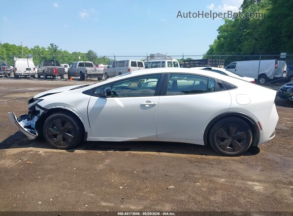 JTDACACU4T3073567 2026 TOYOTA PRIUS PLUG-IN HYBRID White Widok wnętrza 360 stopni