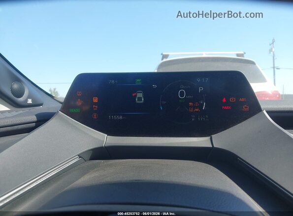 JTDACACU5R3021020 2024 TOYOTA PRIUS PRIME White Vista de los asientos traseros