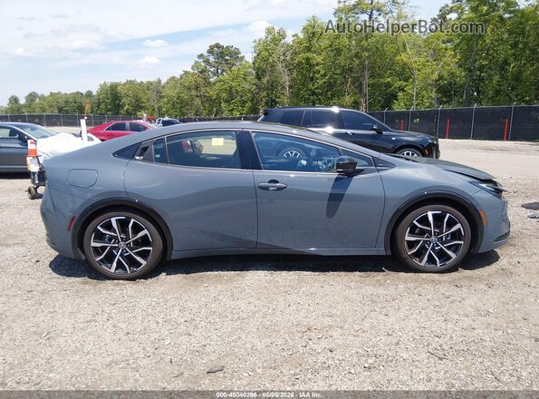 JTDACACU6R3030227 2024 TOYOTA PRIUS PRIME Gray Սալոնի հետևի տեսք
