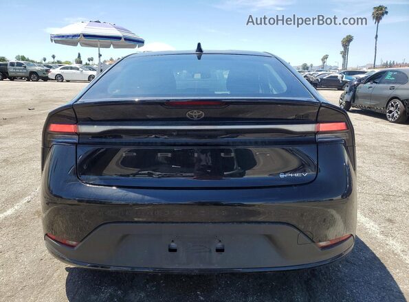 JTDACACU6T3055216 2026 TOYOTA PRIUS Black უკანა ხედი