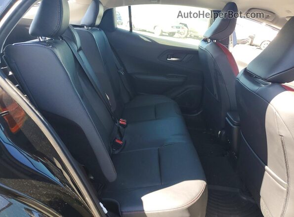 JTDACACU6T3067737 2026 TOYOTA PRIUS Black უკანა სავარძლების ხედი