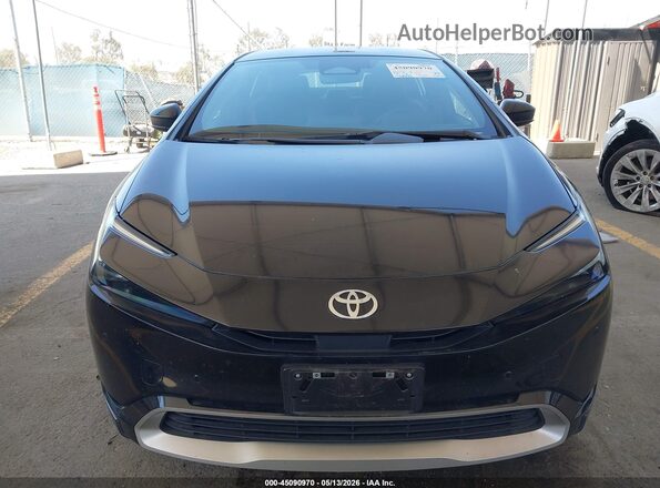 JTDACACU7P3003163 2023 TOYOTA PRIUS PRIME Black Widok wnętrza z tyłu