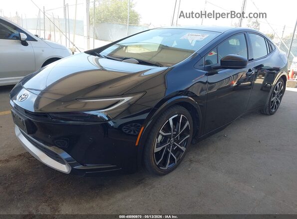 JTDACACU7P3003163 2023 TOYOTA PRIUS PRIME Black Przód lewy