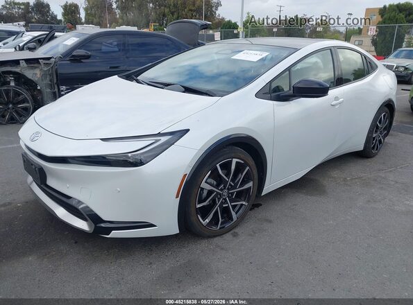 JTDACACU9R3031341 2024 TOYOTA PRIUS PRIME White Առջևի ձախ երեք քառորդ տեսարան