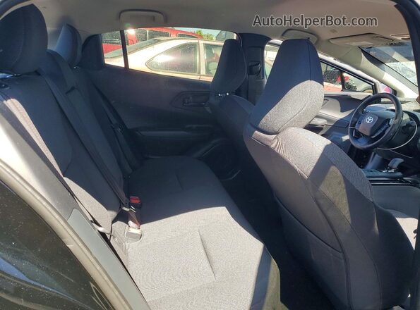 JTDACACUXT3073010 2026 TOYOTA PRIUS Black Rear seats view