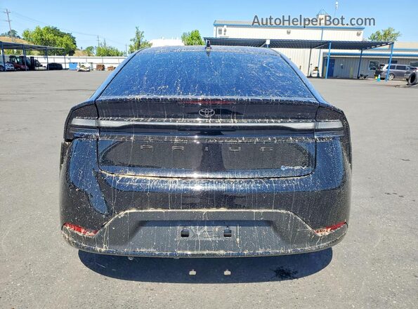 JTDACACUXT3073010 2026 TOYOTA PRIUS Black Rear view